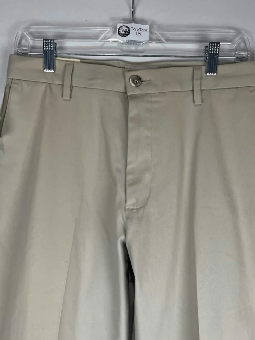 EUC Dockers Signature Khaki Pants Mens Beige The Best Pressed Classic Fit 30x30